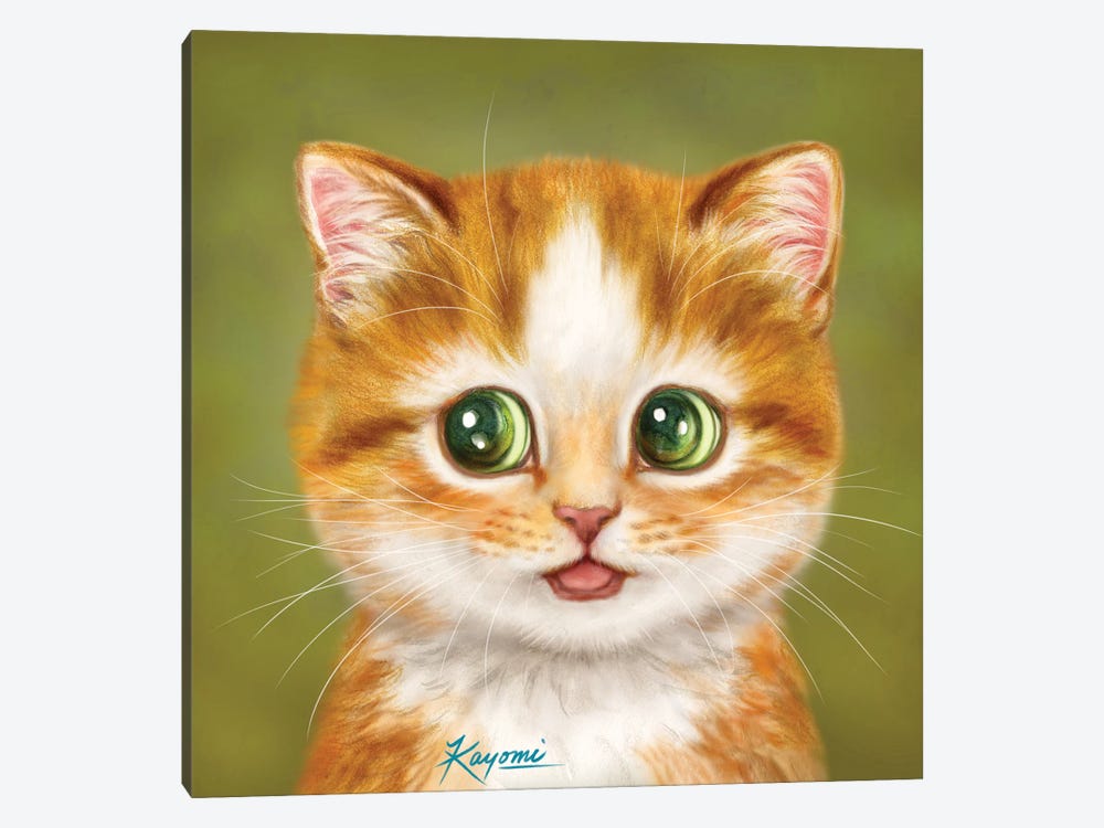 365 Days Of Cats: 57 by Kayomi Harai 1-piece Canvas Wall Art