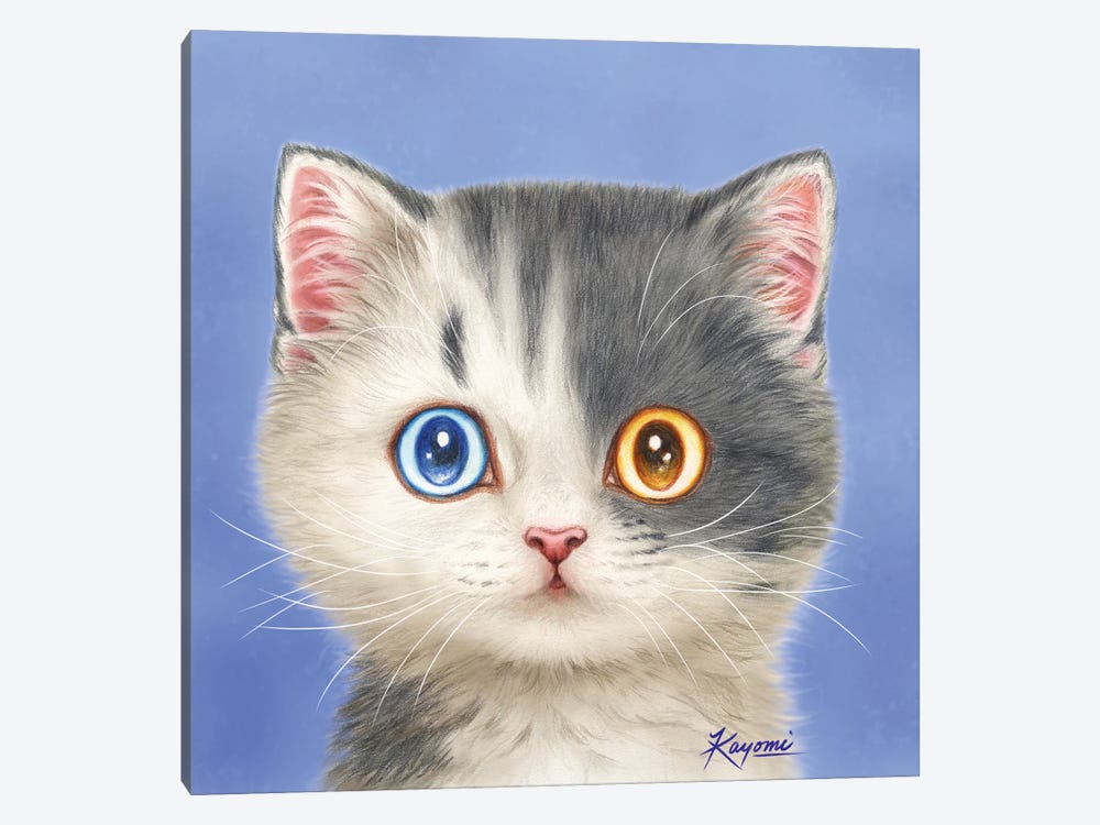 365 Days Of Cats: 2 by Kayomi Harai 1-piece Canvas Wall Art