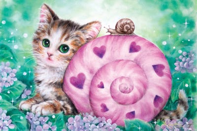 Snail Friends by Kayomi Harai canvas print
