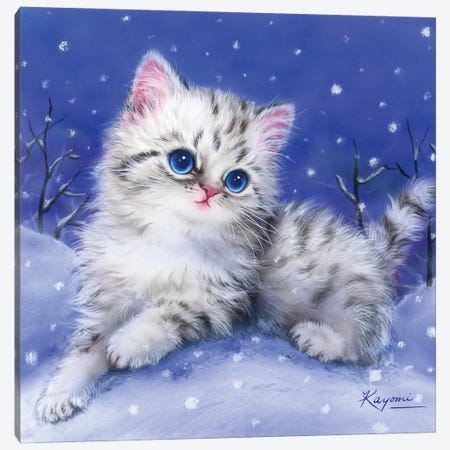 Snow Hill Canvas Print #KYI305} by Kayomi Harai Art Print