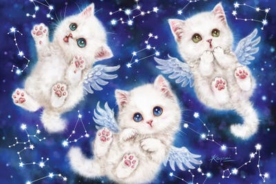 Star Angels by Kayomi Harai art print