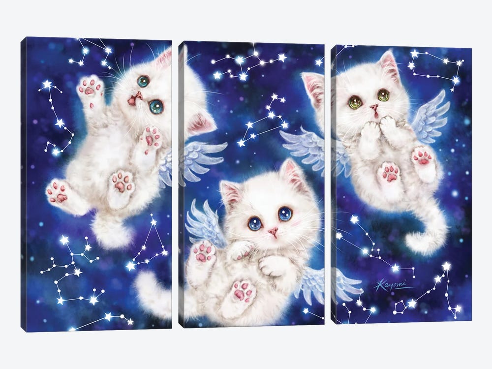 Star Angels by Kayomi Harai 3-piece Art Print