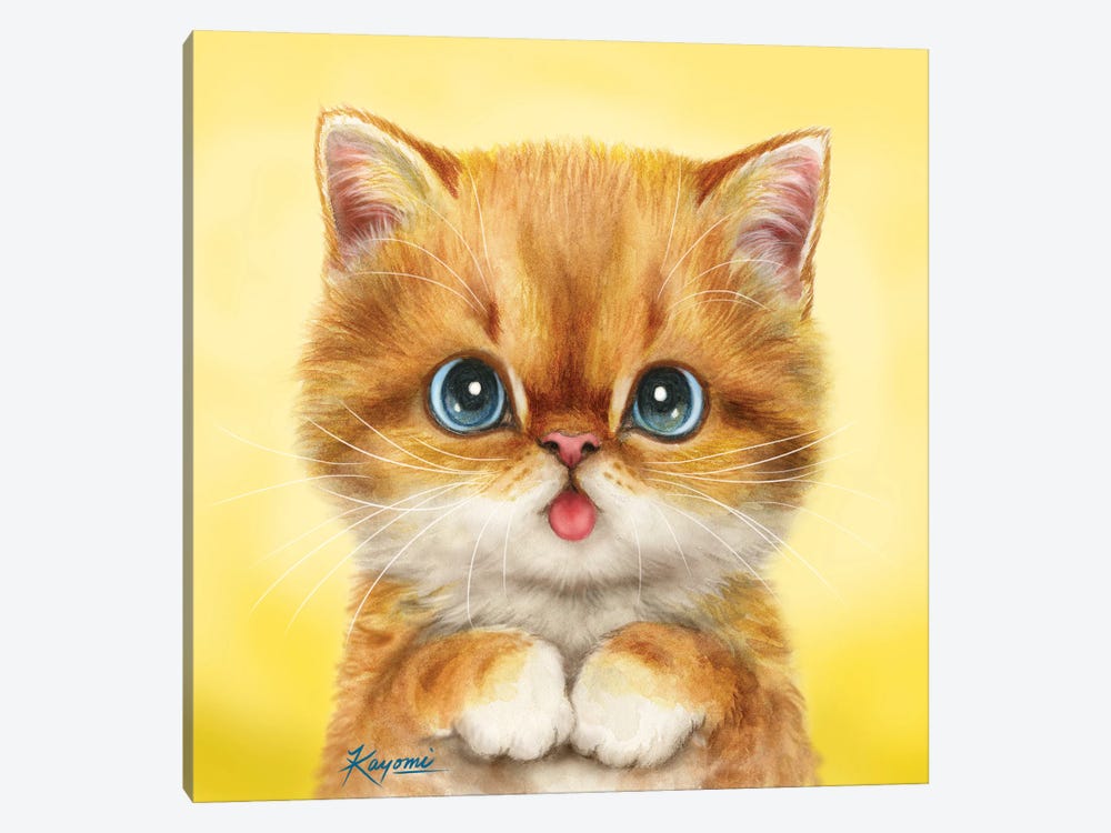 365 Days Of Cats: 59 by Kayomi Harai 1-piece Canvas Art
