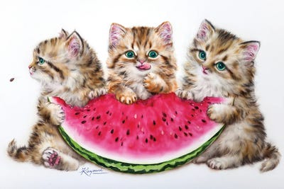 Summer Treat by Kayomi Harai art print