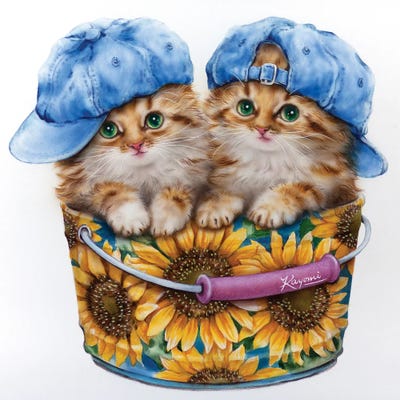 Sunflower Buddies by Kayomi Harai art print