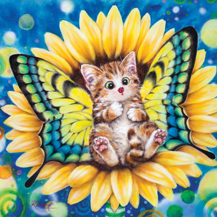 Sunflower Fairy by Kayomi Harai wall art