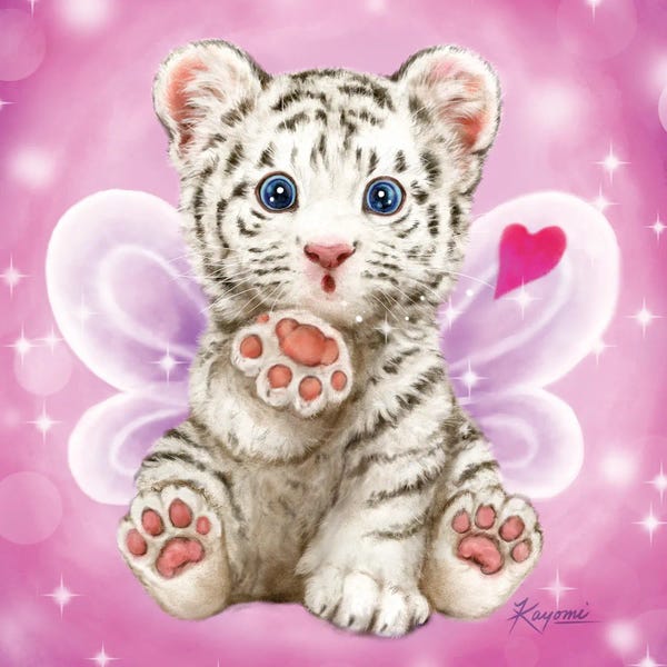 Kayomi Harai: Throwing A Kiss Tiger by Kayomi Harai