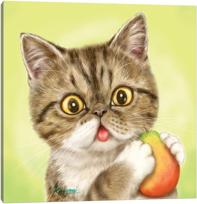365 Days Of Cats: 64 Canvas Art Print - Pear Art