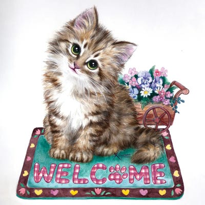 Welcome by Kayomi Harai art print