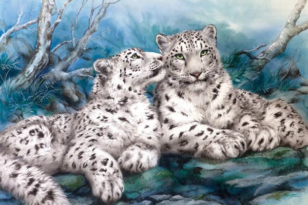 Kayomi Harai: Whisper Snow Leopards by Kayomi Harai