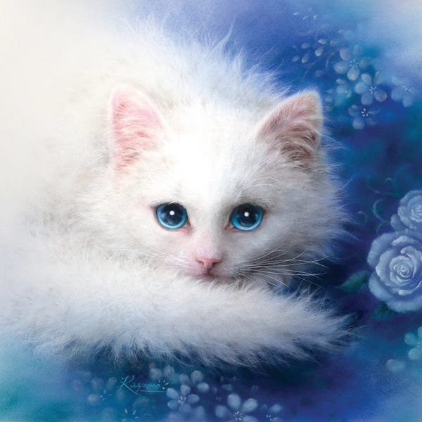Kittens: White Lady by Kayomi Harai