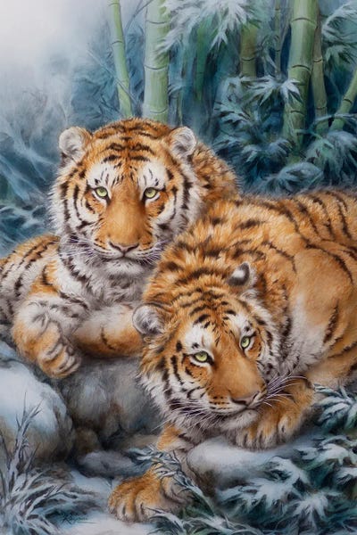 Kayomi Harai: Winter Bamboos by Kayomi Harai