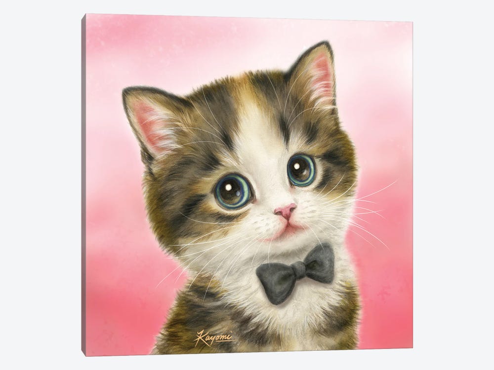 365 Days Of Cats: 67 by Kayomi Harai 1-piece Canvas Art Print