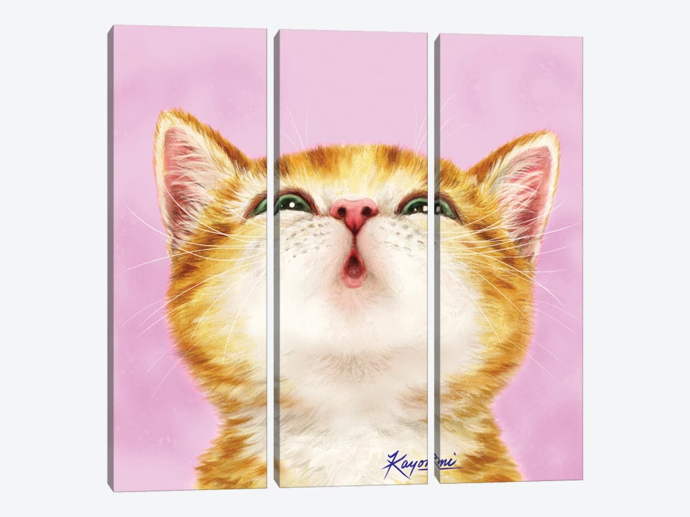 365 Days Of Cats: 3 by Kayomi Harai 3-piece Art Print