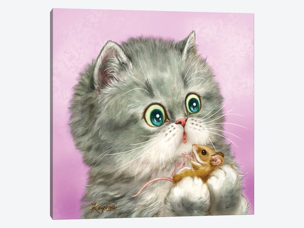 365 Days Of Cats: 83 by Kayomi Harai 1-piece Art Print