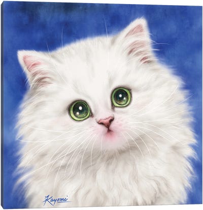 365 Days Of Cats: 93 Canvas Art Print - Kayomi Harai