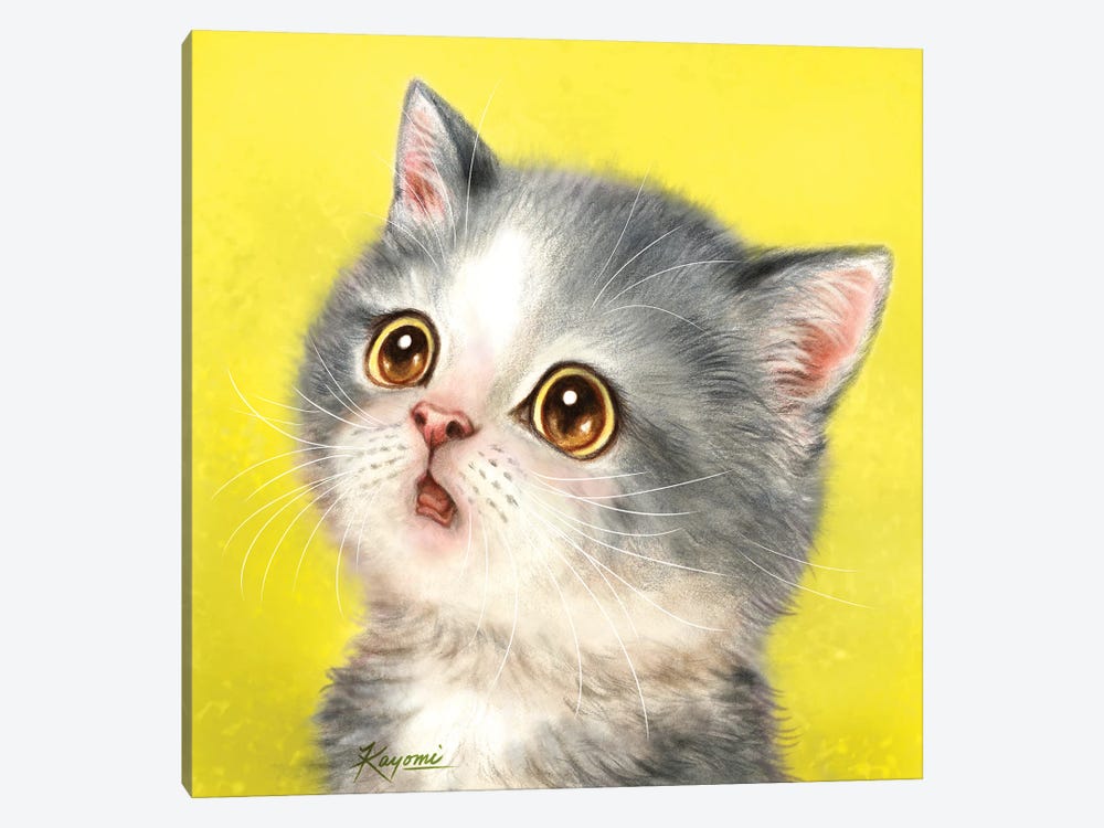365 Days Of Cats: 113 by Kayomi Harai 1-piece Art Print