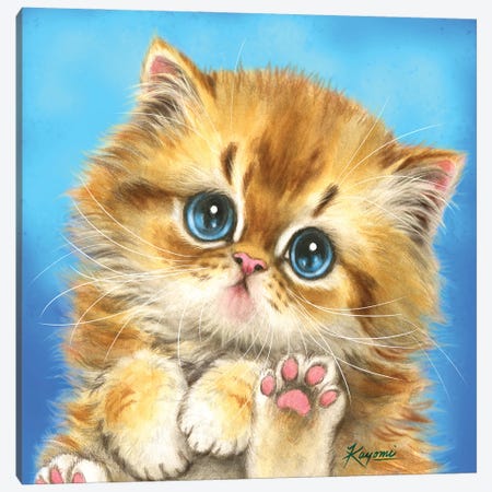 365 Days Of Cats: 114 Canvas Print #KYI47} by Kayomi Harai Canvas Print