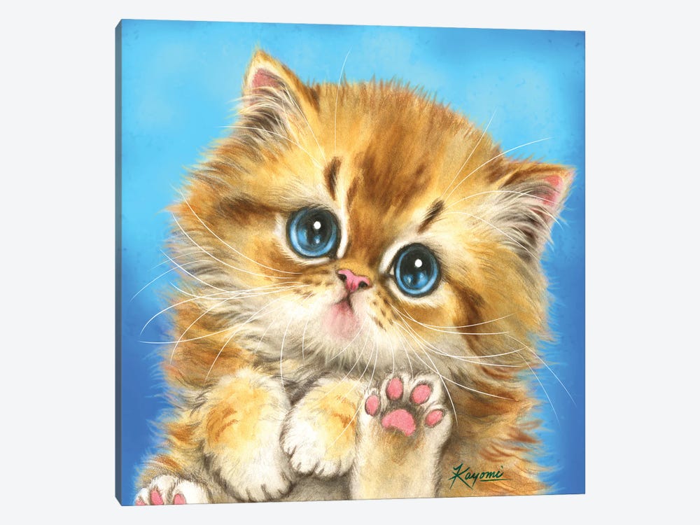 365 Days Of Cats: 114 by Kayomi Harai 1-piece Canvas Art