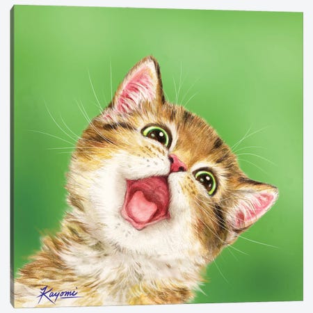 365 Days Of Cats: 4 Canvas Print #KYI4} by Kayomi Harai Art Print