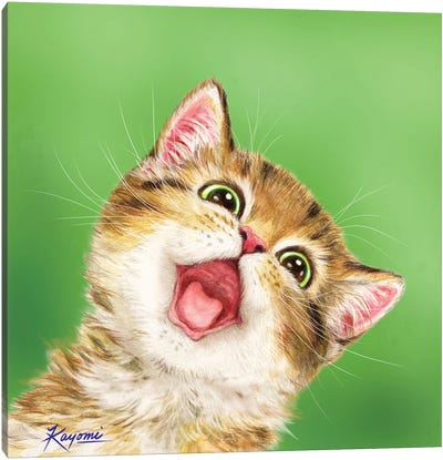 365 Days Of Cats: 4 Canvas Art Print - Kayomi Harai