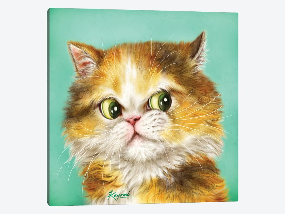 365 Days Of Cats: 123 by Kayomi Harai 1-piece Canvas Artwork