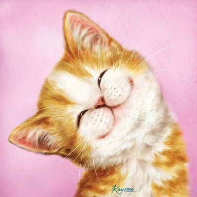 365 Days Of Cats: 124 by Kayomi Harai art print