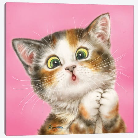 365 Days Of Cats: 135 Canvas Print #KYI54} by Kayomi Harai Canvas Wall Art
