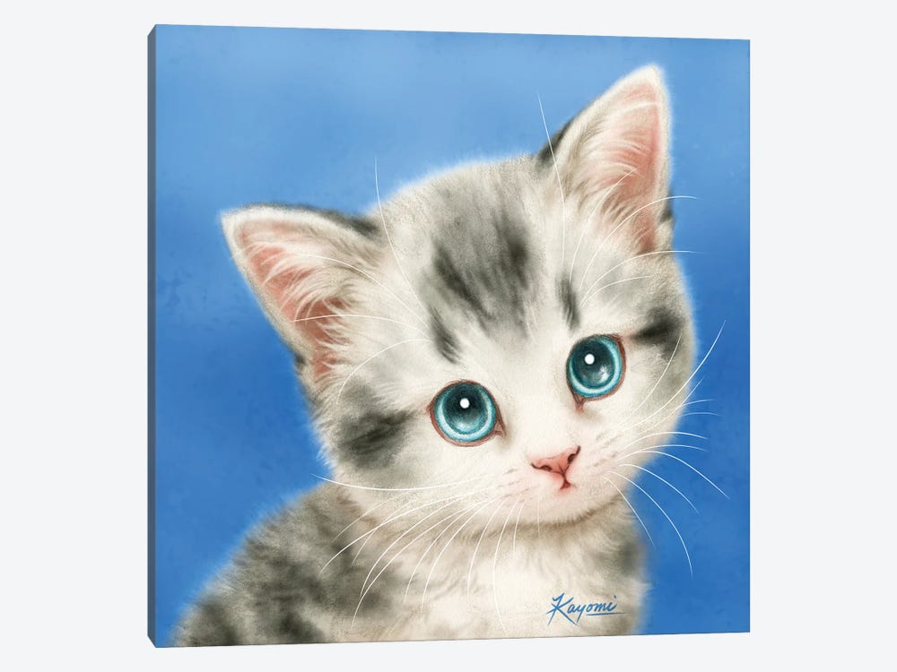365 Days Of Cats: 139 by Kayomi Harai 1-piece Canvas Print