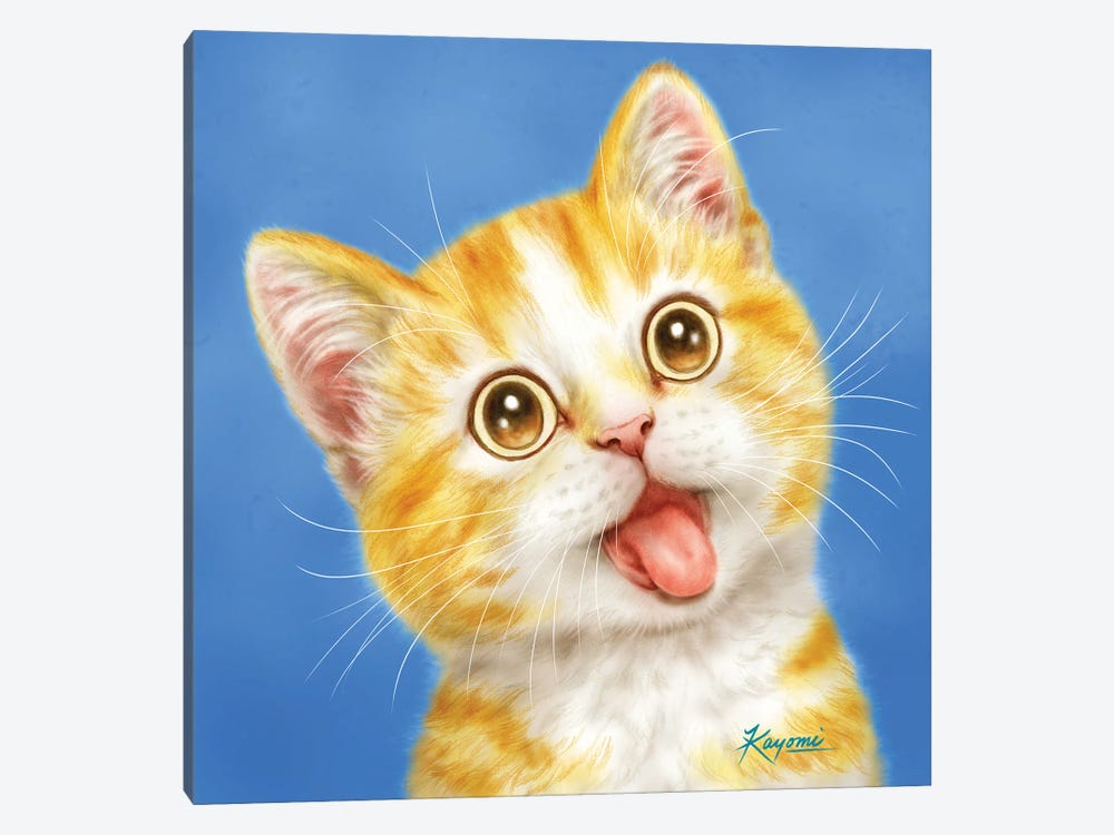365 Days Of Cats: 145 by Kayomi Harai 1-piece Canvas Art