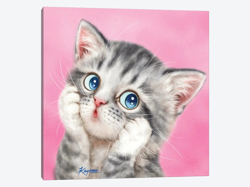 365 Days Of Cats: 156 by Kayomi Harai 1-piece Art Print
