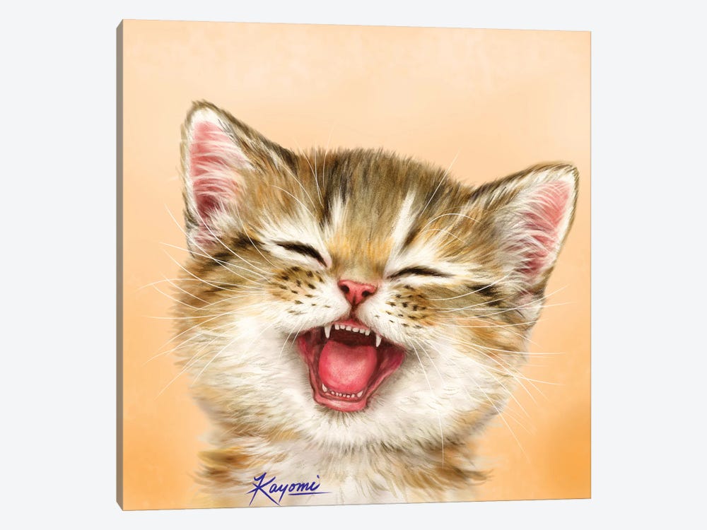 365 Days Of Cats: 5 by Kayomi Harai 1-piece Art Print
