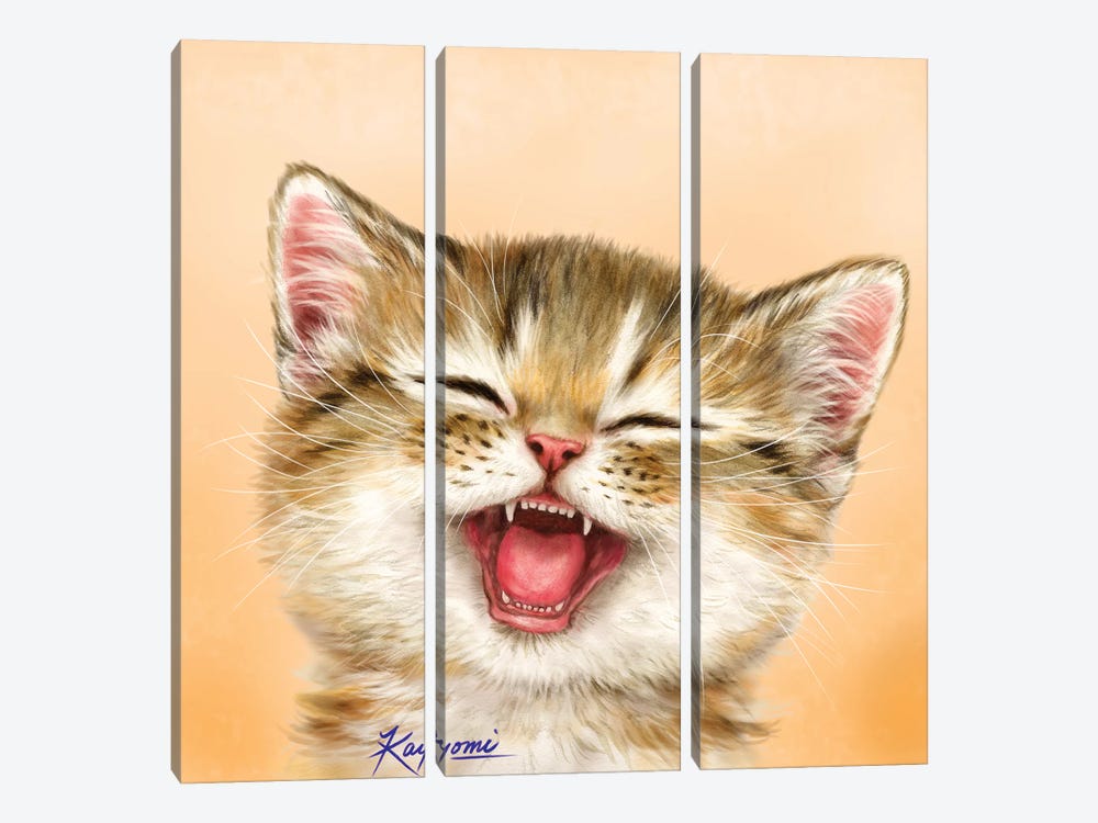 365 Days Of Cats: 5 by Kayomi Harai 3-piece Art Print