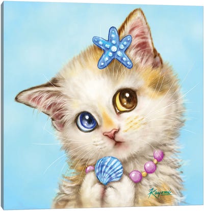 365 Days Of Cats: 176 Canvas Art Print - Kitten Art