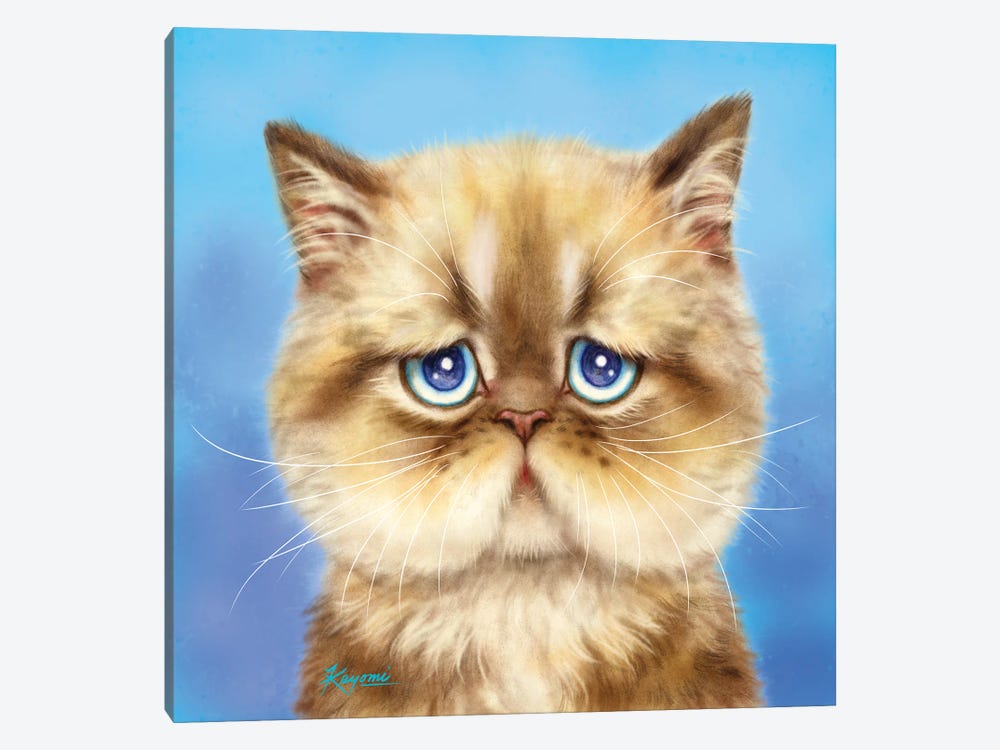 365 Days Of Cats: 186 by Kayomi Harai 1-piece Canvas Artwork