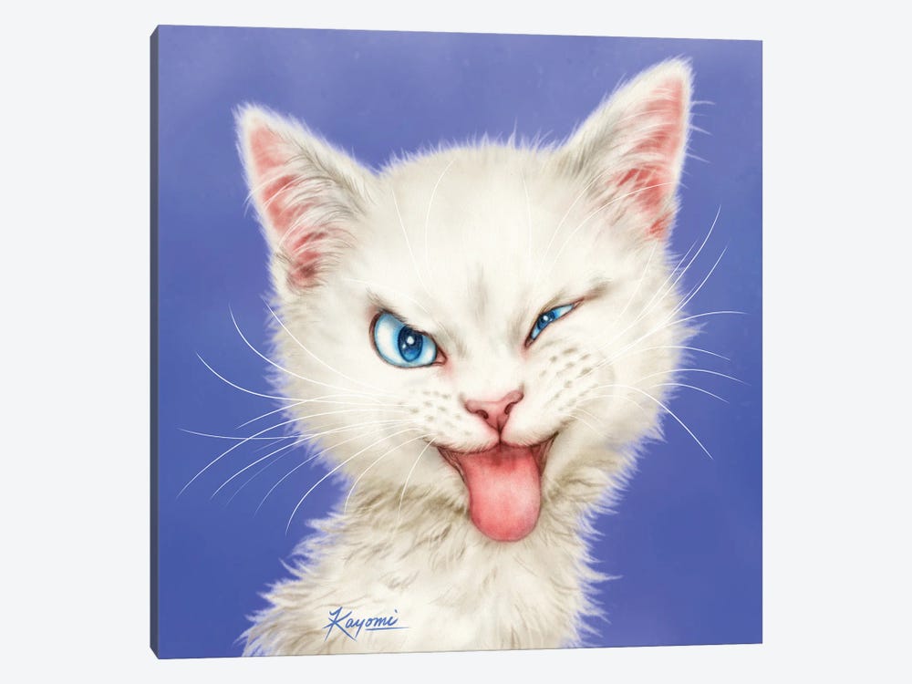 365 Days Of Cats: 196 by Kayomi Harai 1-piece Art Print