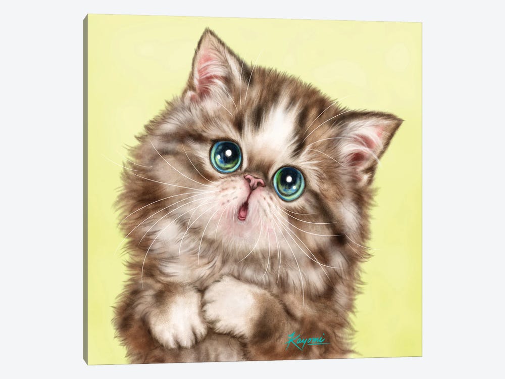 365 Days Of Cats: 212 by Kayomi Harai 1-piece Art Print