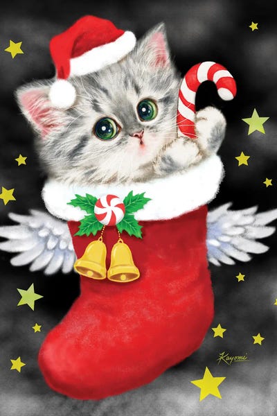 Angel Santa III by Kayomi Harai art print