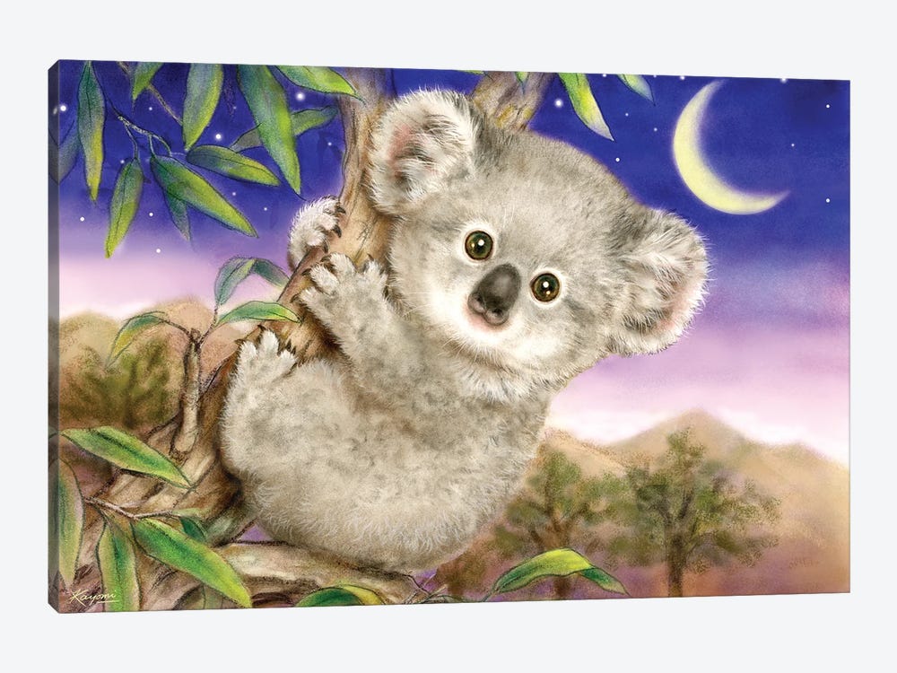 Baby Koala by Kayomi Harai 1-piece Canvas Art