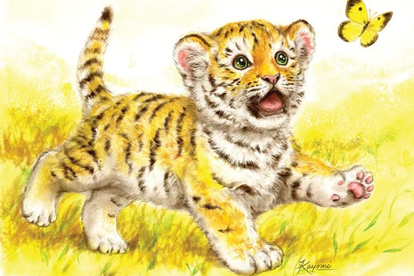 Kayomi Harai: Baby Tiger by Kayomi Harai