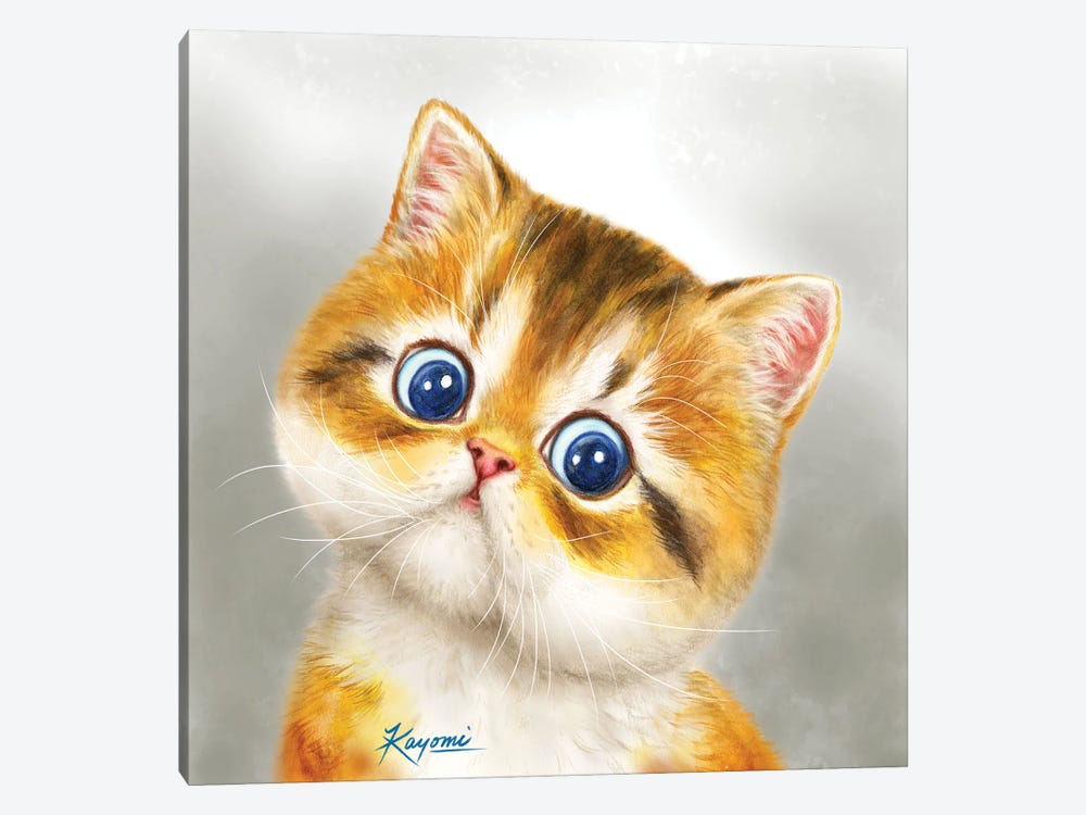365 Days Of Cats: 12 by Kayomi Harai 1-piece Canvas Wall Art