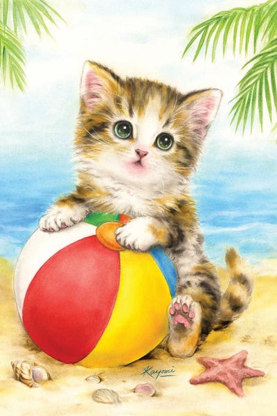 Beach Ball by Kayomi Harai art print