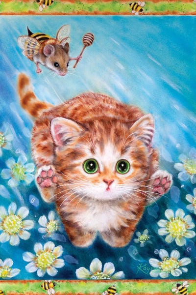 Bee Chase by Kayomi Harai art print