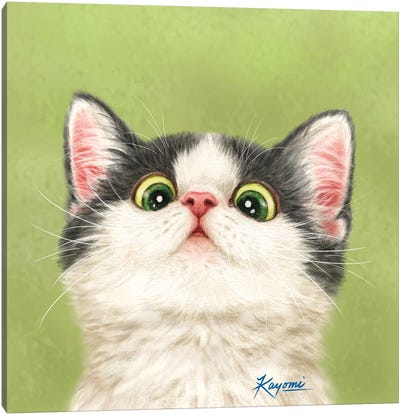 365 Days Of Cats: 13 Canvas Art Print - Celery
