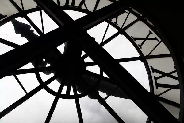 Clocks: Clock In Zoom, Musee d'Orsay, Paris, Ile-de-France, France by Kymri Wilt