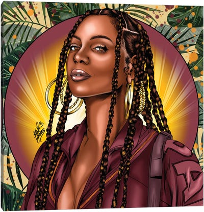 Beyoncé Canvas Art Print