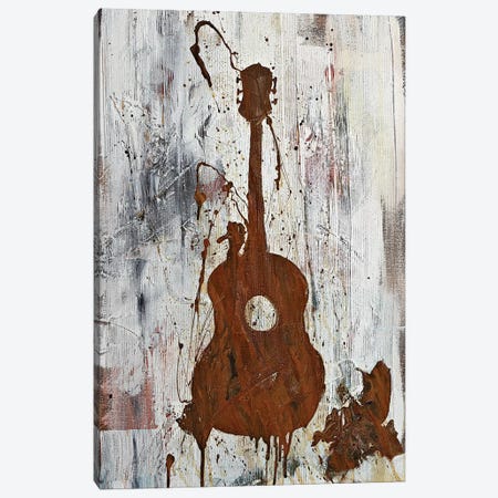 Rusty Guitar  Canvas Print #KYO109} by Kent Youngstrom Canvas Art