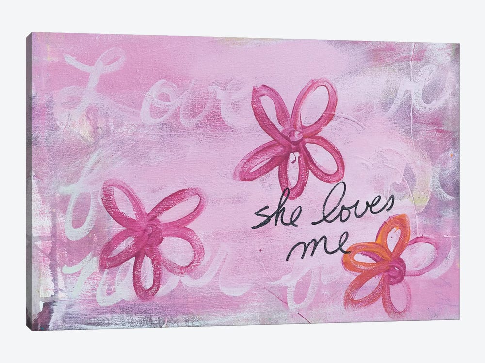 She Loves Me I by Kent Youngstrom 1-piece Canvas Wall Art