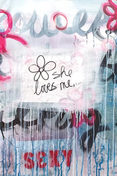 She Loves Me II by Kent Youngstrom framed canvas print