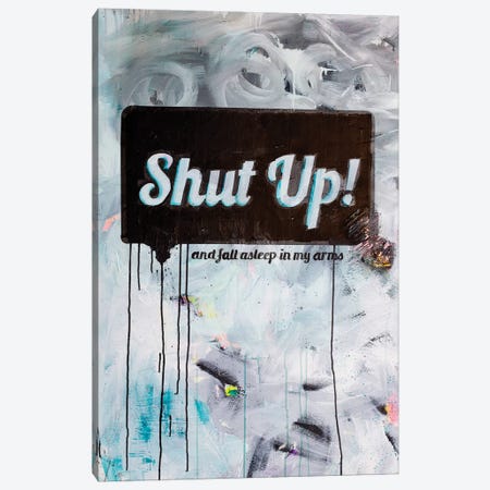 Shut-up Canvas Print #KYO117} by Kent Youngstrom Canvas Art
